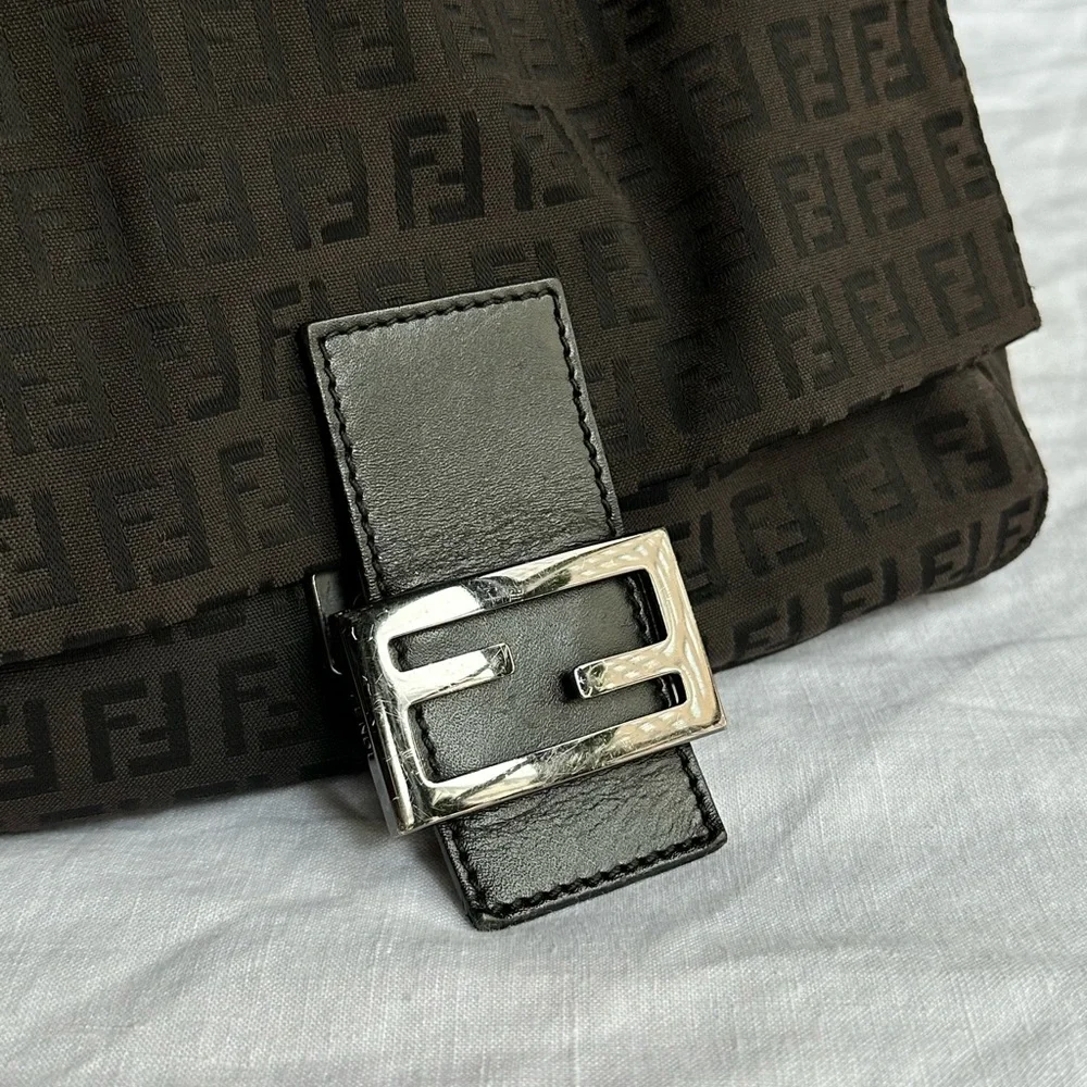 Fendi Zucca Mama bag black - Picture 2 of 11